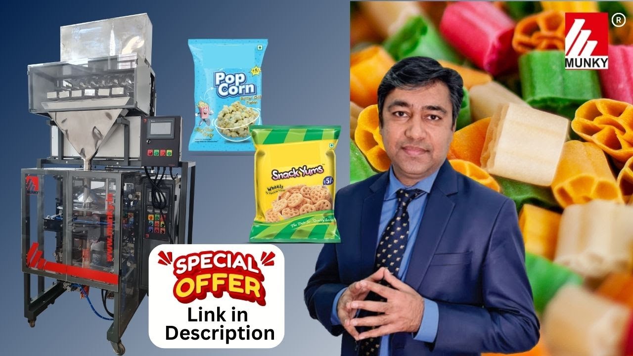 Secrets of Efficient Snacks Packing Machine : High Speed | Leak-Proof | Namkeen Packing Machine |