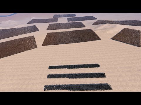 Three Classes Modern Soldiers Vs 90.000 Velociraptors - Ultimate Epic Battle Simulator