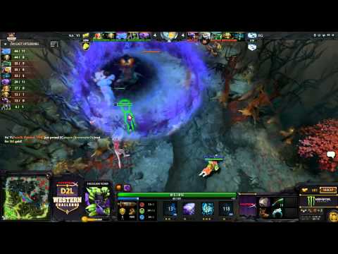 HyperX D2L Western Challenge Grand Finals - Evil Geniuses vs Na'Vi (Game 1)