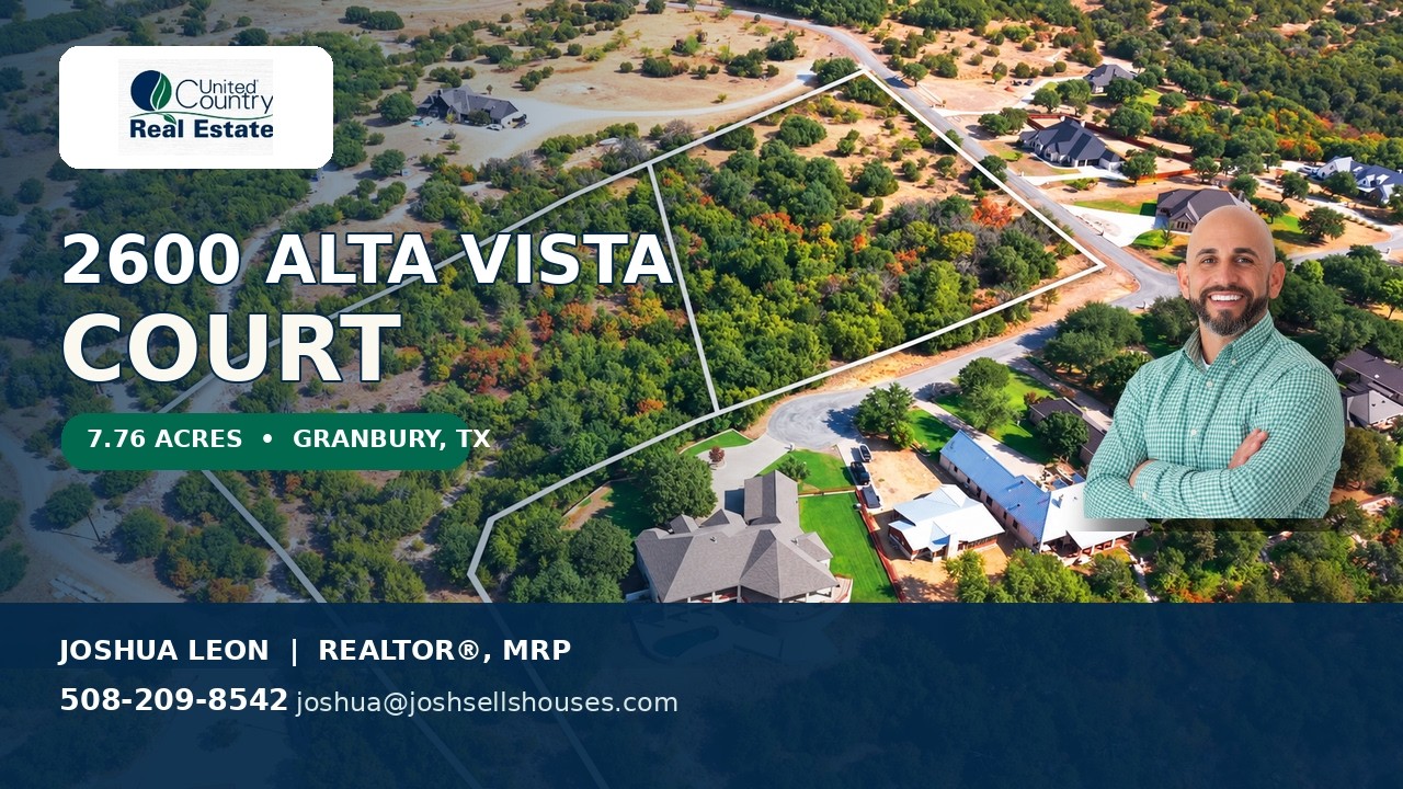 Video thumbnail for 2600 Alta Vista Court in Granbury, Texas