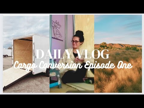 Solo Female Cargo Conversion 🚞 Prepping & Insulation Install