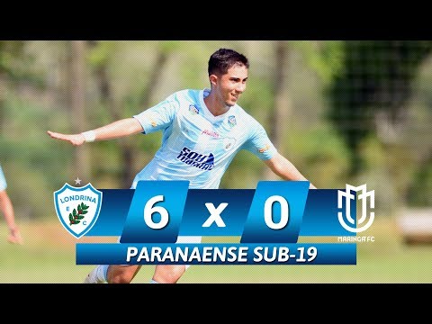 LONDRINA 6 X 0 MARINGÁ - SUB-19