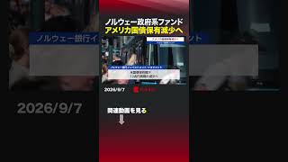 ノルウェー政府系ファンド アメリカ国債保有減少へ #ノルウェー銀行インベストメントマネジメント #投資配分 #国債