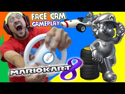 Mario Kart 8 - Pt. 3: Crazy Dad is a Crazy Driver [MUSHROOM CUP] !METAL MARIO Unlocked!
