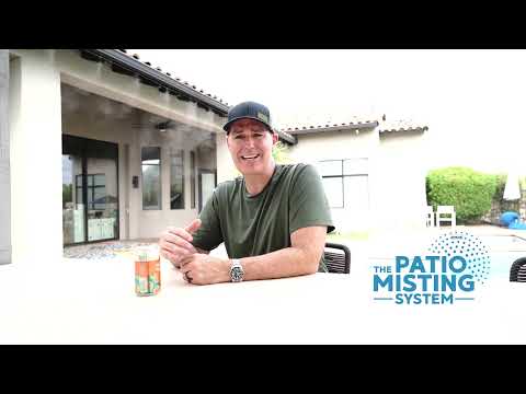 The Patio Misting System Backyard Oasis