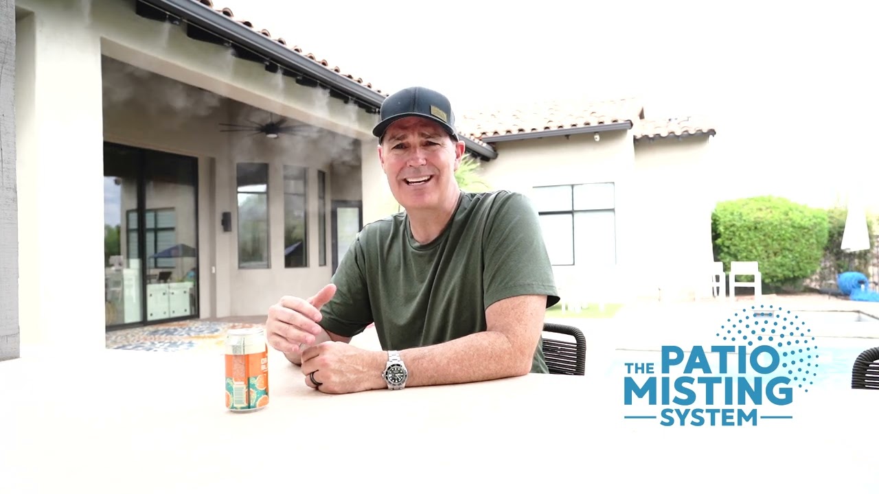 The Patio Misting System Backyard Oasis