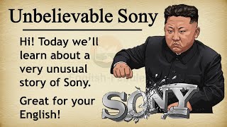 Unbelievable Story of Sony || 🎮 Learn English Through Story Level 3 || Graded Reader🎧