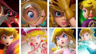 Princess Peach: Showtime! All Outfit Transformation Cutscenes