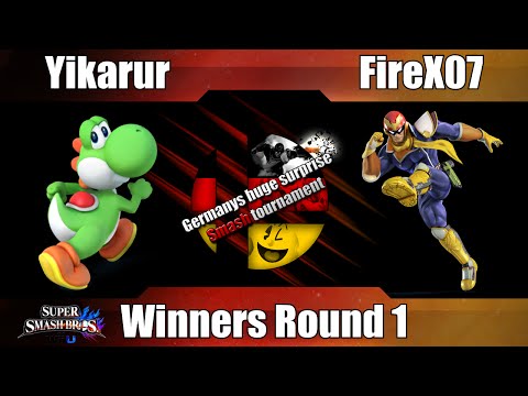 Ghsst - Yikarur (Yoshi) Vs. FireX07 (Cpt.Falcon) - Winners Round 1 - Smash 4