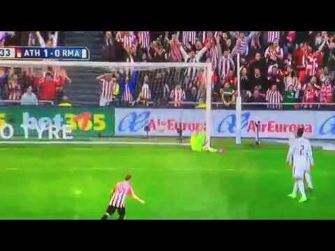 Aritz Aduriz Goal  Athletic Bilbao 1- 0 Real Madrid 3/7/2015 La Liga