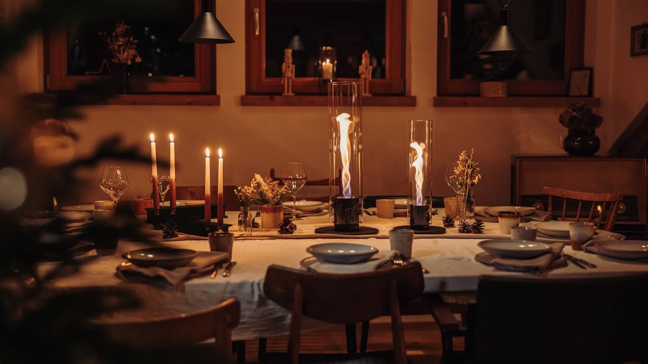 Höfats Tischfeuer Spin 1200 Silber