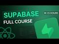 Supabase Full Course 2025 Become A Supabase Pro In 1 5 Hours