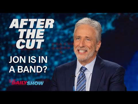 Jon Stewart’s Secret Hobby? He Plays Drums in a Band! | The Daily Show