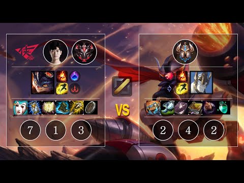 RW Crazy Rumble vs Galio Mid - KR GrandMaster Patch 10.11