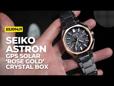 Seiko Astron GPS Solar ‘Rose Gold’ Crystal Box SSJ014J1