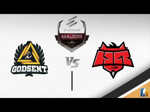 GODSENT vs HellRaisers [Map 1 BO1] ELEAGUE Major 2017 - Offline Qualifier