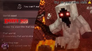 Do NOT join the Entity 303 Seed in Minecraft 1.21! 😱 | Haunted seed