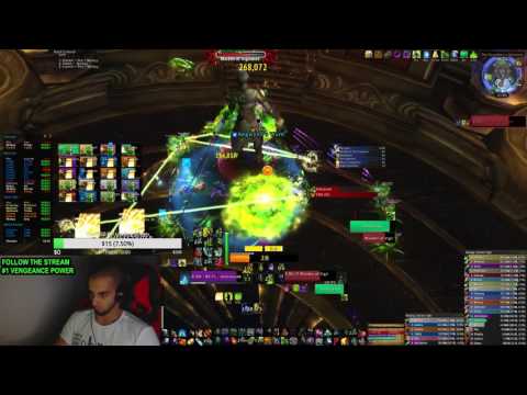 Maiden of Vigilance | Mythic Tomb of Sargeras | World 1st Vengeance Demon Hunter [WoW Legion 7.2.5]