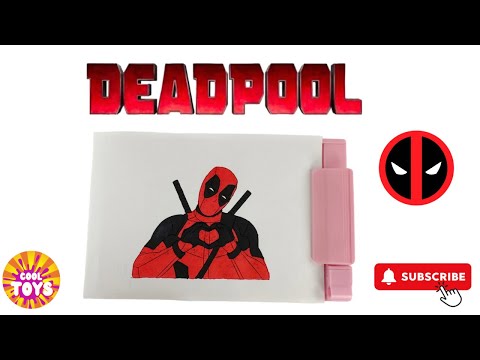 Deadpool Coloring Page - Marvel