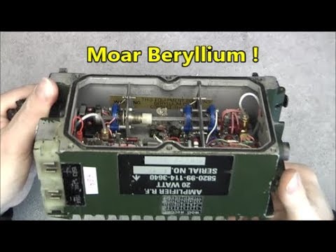 20 watts military radio amplifier teardown