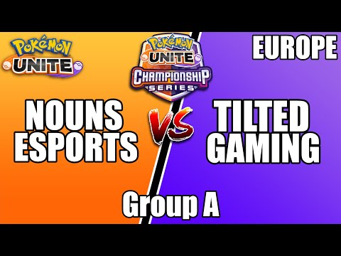 Nouns Esports vs Tilted Gaming - $50000 EU Championship Group A - Pokemon Unite Tournament