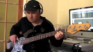 new york new york frank Sinatra  on line 6 bass set to double bass