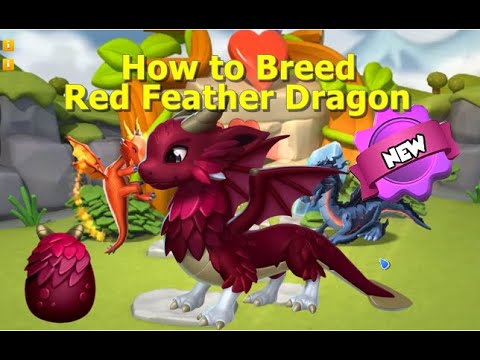 How to Breed Red Feather Dragon-Dragon Mania Legends | DML