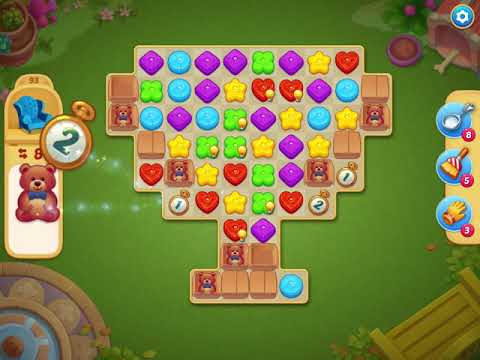 Matchington Mansion - Level 93 - No Boosters - FULL STORY - CaroGamesNL