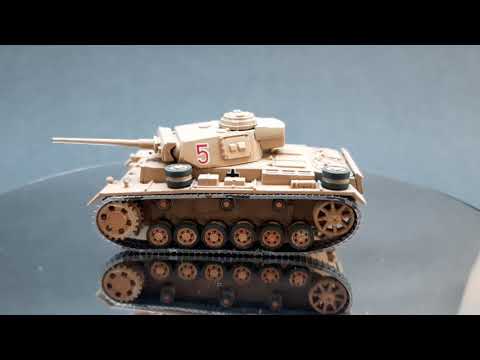 Matchbox/Revell model kit Panzer III Ausf L North Africa 1942 1:72 OO scale 03251