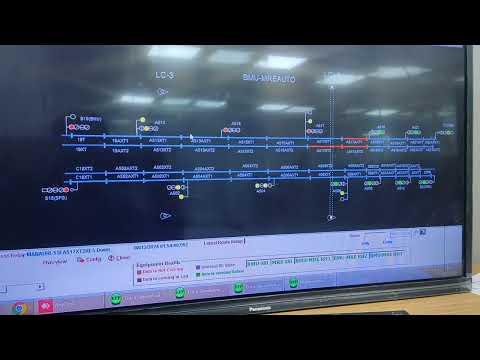 Automatic  Signalling System In Railway |#indianrailways |#railway |