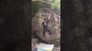 Video thumbnail of 言霊, 二段 (7c). 立川 (Tachikawa)