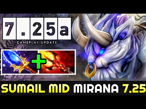 SUMAIL Mid Mirana 7.25 New Patch - Outplayed Enemies Like a Boss Dota 2