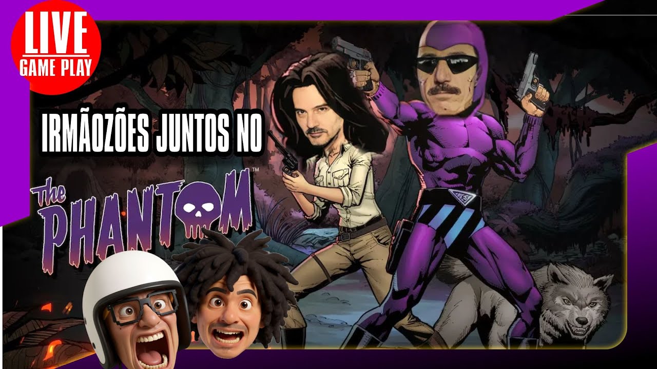🎮🚨 19:30H - OS IRMÃOS "SE AJUDAM" NO THE PHANTOM  #thephantom