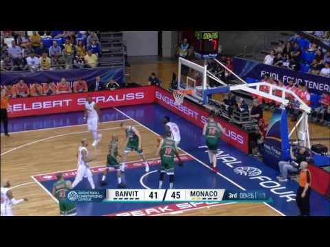 BCL Final Four Yarı Karşılaşması Banvit - AS Monaco Basket