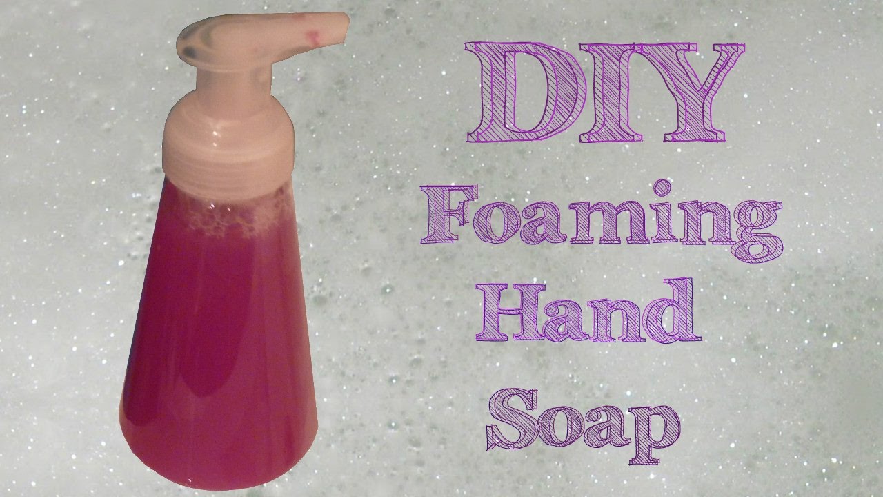 Watch DIY Foaming Hand Soap | Mydło w Piance now DIY Foaming Hand Soap | Mydło w Piance