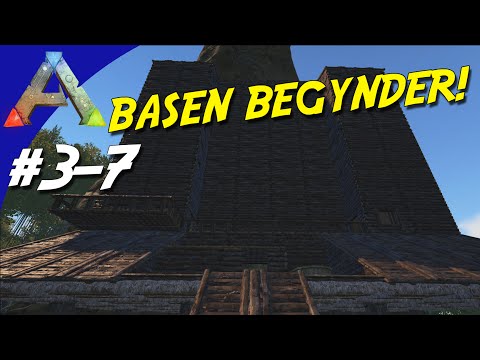 ARK Survival Evolved Dansk Sæson 3 - Ep 7 - BASEN BEGYNDER!(The Center Map)