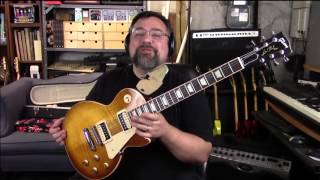 Video thumbnail for 2013 Gibson Les Paul Traditional Pro II in Honey Burst by Steve from Boston