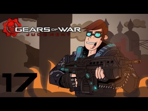 Gears of War Judgment Campaign Gameplay / Walkthrough w/ SSoHPKC Part 17 - Beach Defense