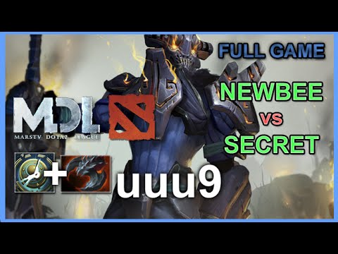 Newbee uuu9 Sven destroying Secret | MarsTV Dota 2 League 2016