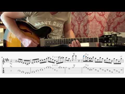 Larry Carlton style playing - with TAB
