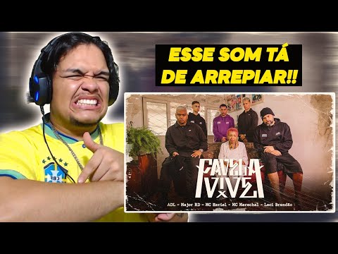 Favela Vive 5 - ADL | Major RD | Mc Hariel | Mc Marechal | Leci Brandão - [REACT] SELOCO!!!!