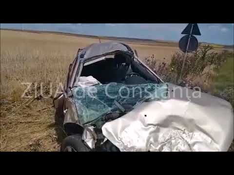 Accident rutier în apropiere de localitatea Mihai Viteazu, județul Constanț