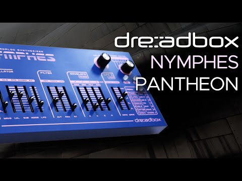 dreadbox Nymphes Presets for Ambient and Techno - Sound Demo (no talking) with Empress Reverb