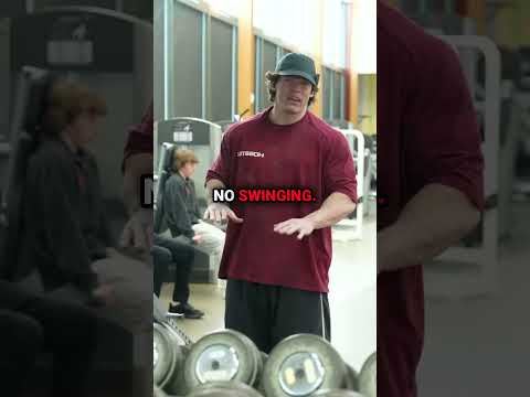 Sam Sulek shows how to do lateral raises 📚