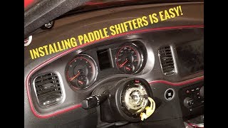 Dodge Charger 12 - 14 Paddle Shifter Install w/ Parts List