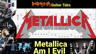 Download lagu Am I Evil - Metallica - Guitar   Bass TABS Lesson mp3