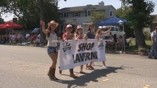 preview picture of video 'City of La Verne 4th of July Parade 2013 - Full Coverage'