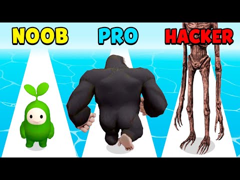 NOOB vs PRO vs HACKER - Monster Evolution - YouTube