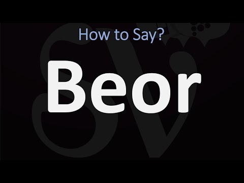 How to Pronounce Beor? (CORRECTLY)