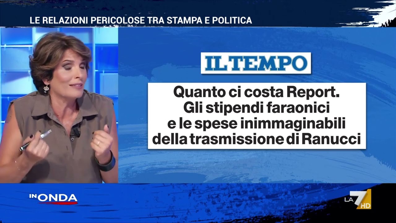 Quanto costa Report? Telese sull'articolo de Il Tempo: “Un’operazione un po' scorretta. ...